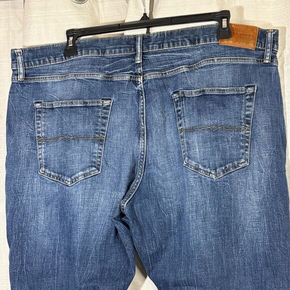 Lucky Brand style 410 athletic straight leg Stretch size 42 x 30 Jeans - Picture 6 of 13